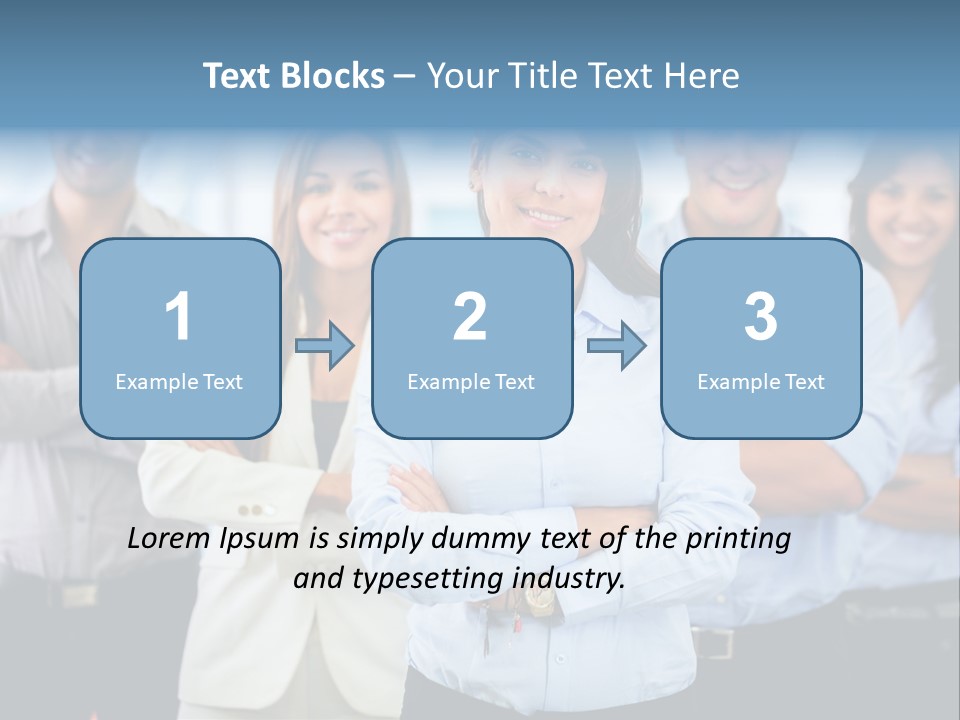 Work Colleagues Professionals PowerPoint Template