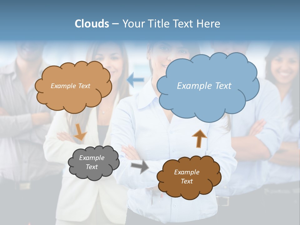 Work Colleagues Professionals PowerPoint Template
