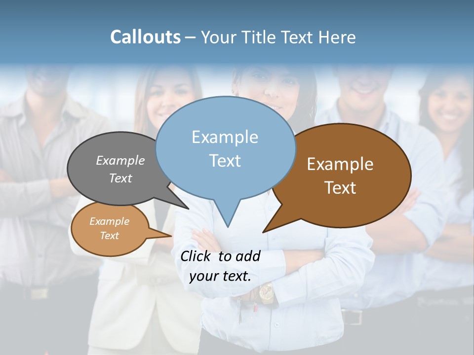 Work Colleagues Professionals PowerPoint Template