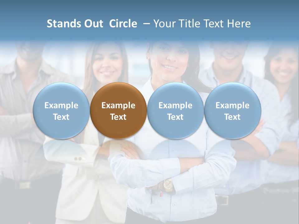 Work Colleagues Professionals PowerPoint Template