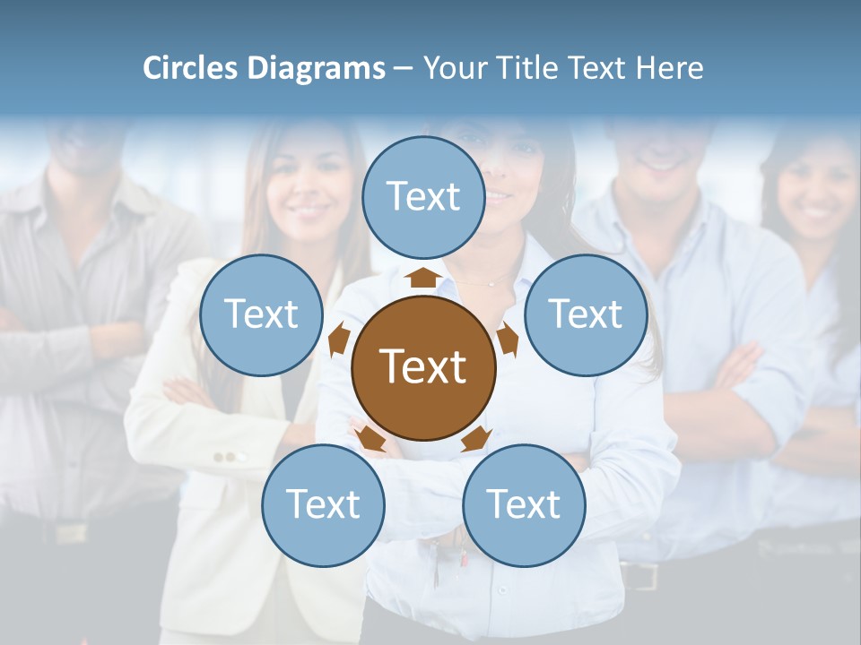 Work Colleagues Professionals PowerPoint Template