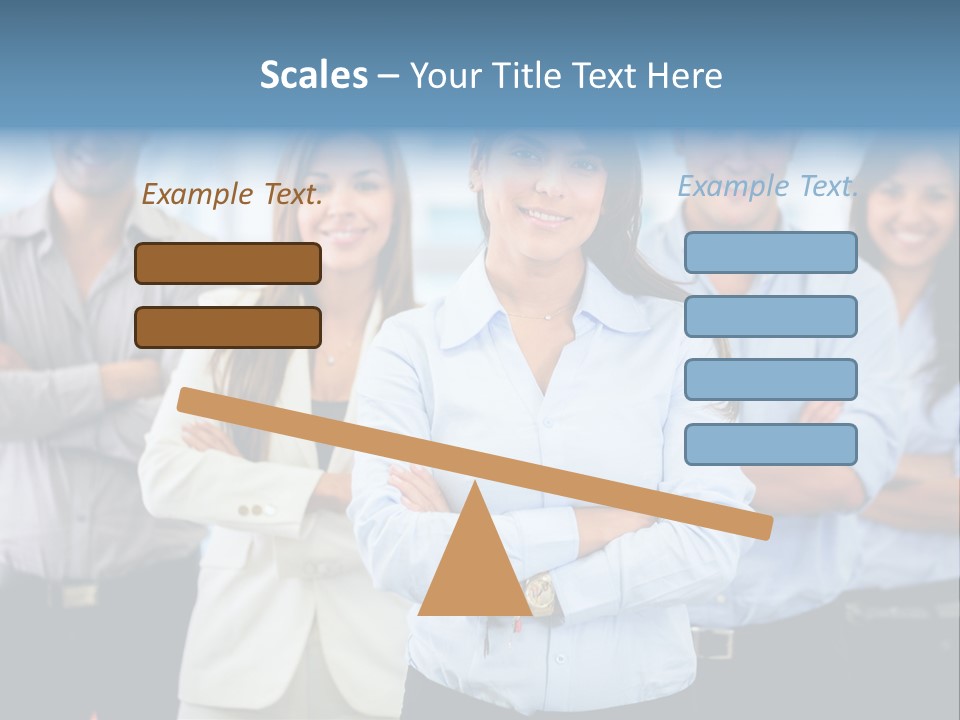 Work Colleagues Professionals PowerPoint Template