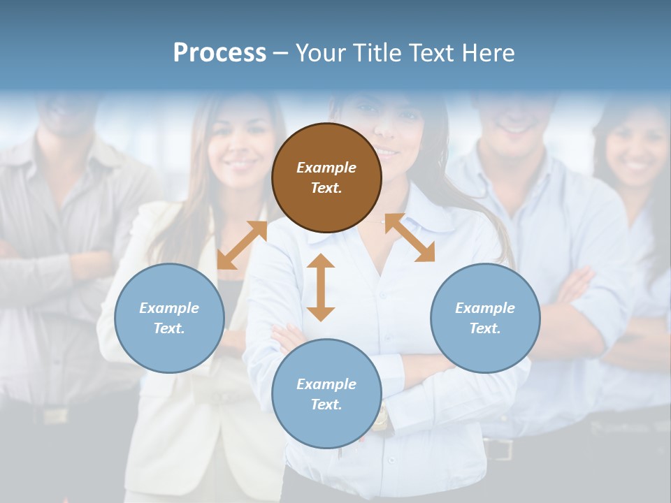 Work Colleagues Professionals PowerPoint Template