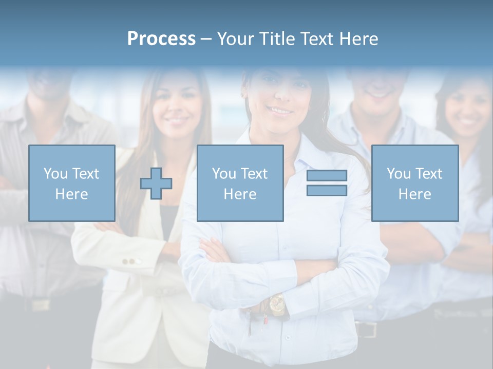 Work Colleagues Professionals PowerPoint Template
