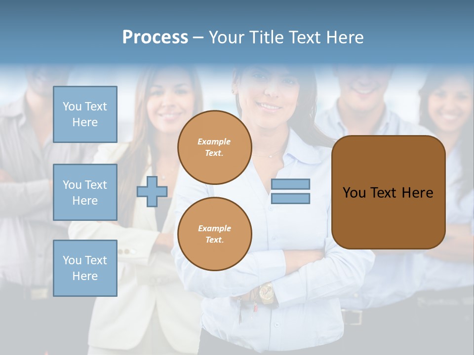 Work Colleagues Professionals PowerPoint Template