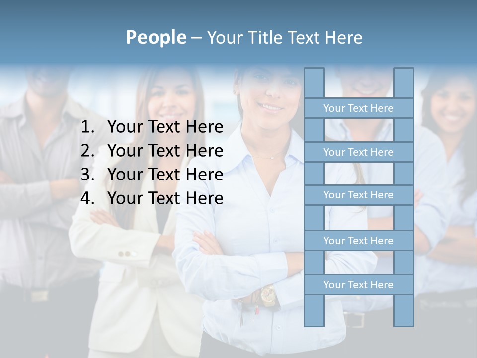 Work Colleagues Professionals PowerPoint Template