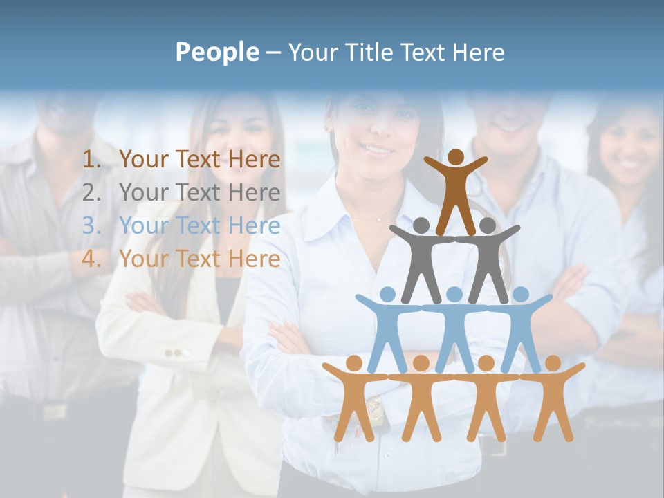 Work Colleagues Professionals PowerPoint Template