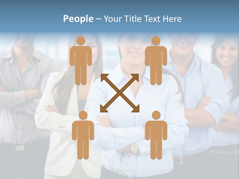 Work Colleagues Professionals PowerPoint Template