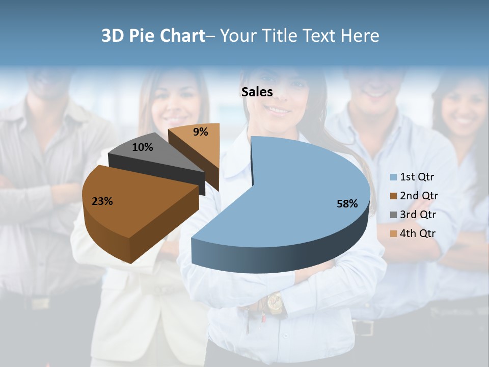 Work Colleagues Professionals PowerPoint Template