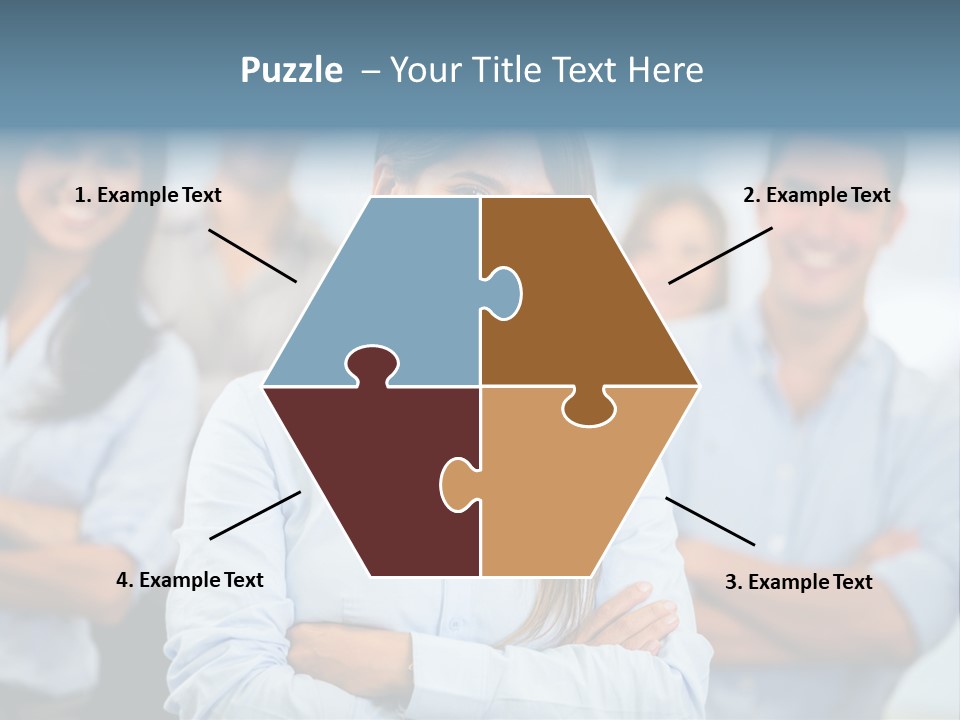 Lifestyle Females Group PowerPoint Template