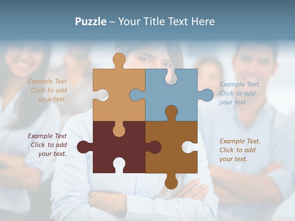 Lifestyle Females Group PowerPoint Template