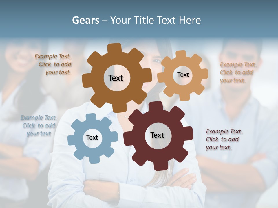 Lifestyle Females Group PowerPoint Template