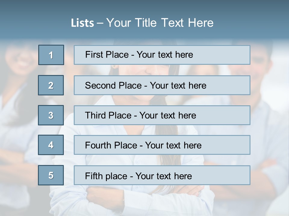 Lifestyle Females Group PowerPoint Template