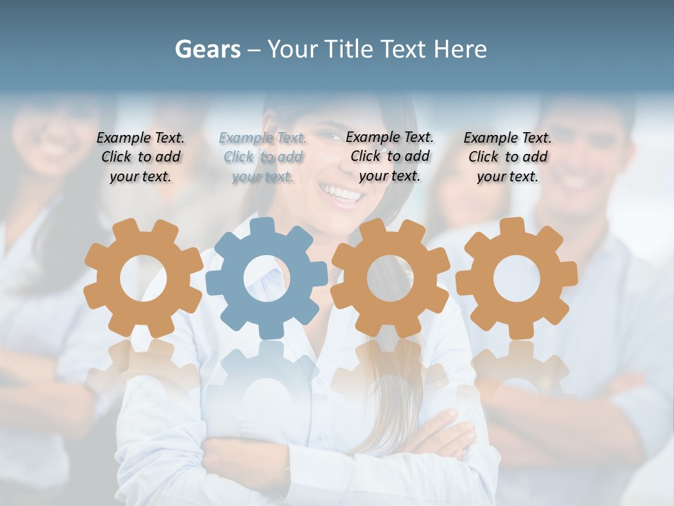 Lifestyle Females Group PowerPoint Template