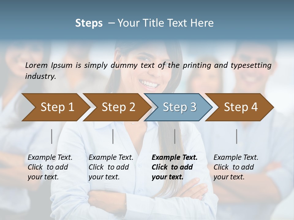 Lifestyle Females Group PowerPoint Template