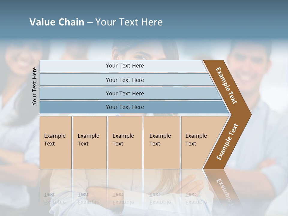 Lifestyle Females Group PowerPoint Template