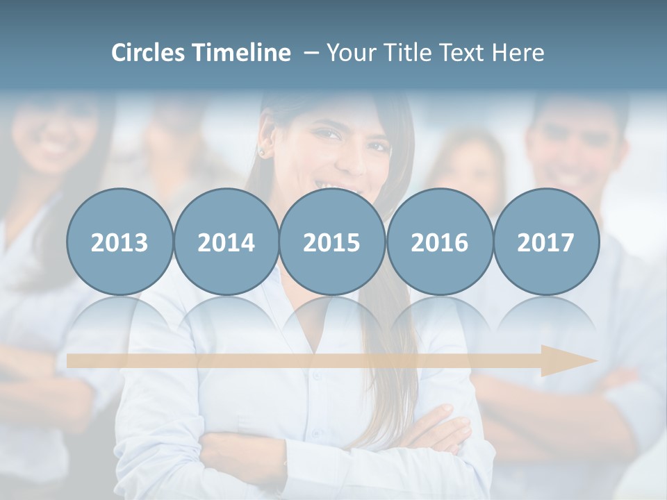 Lifestyle Females Group PowerPoint Template