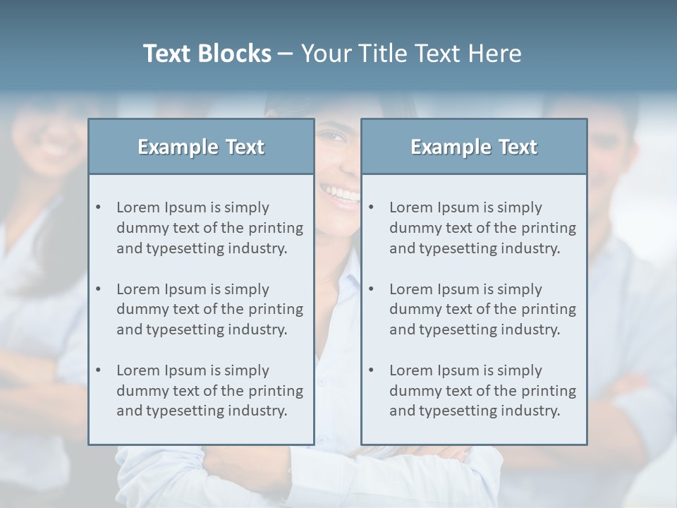 Lifestyle Females Group PowerPoint Template