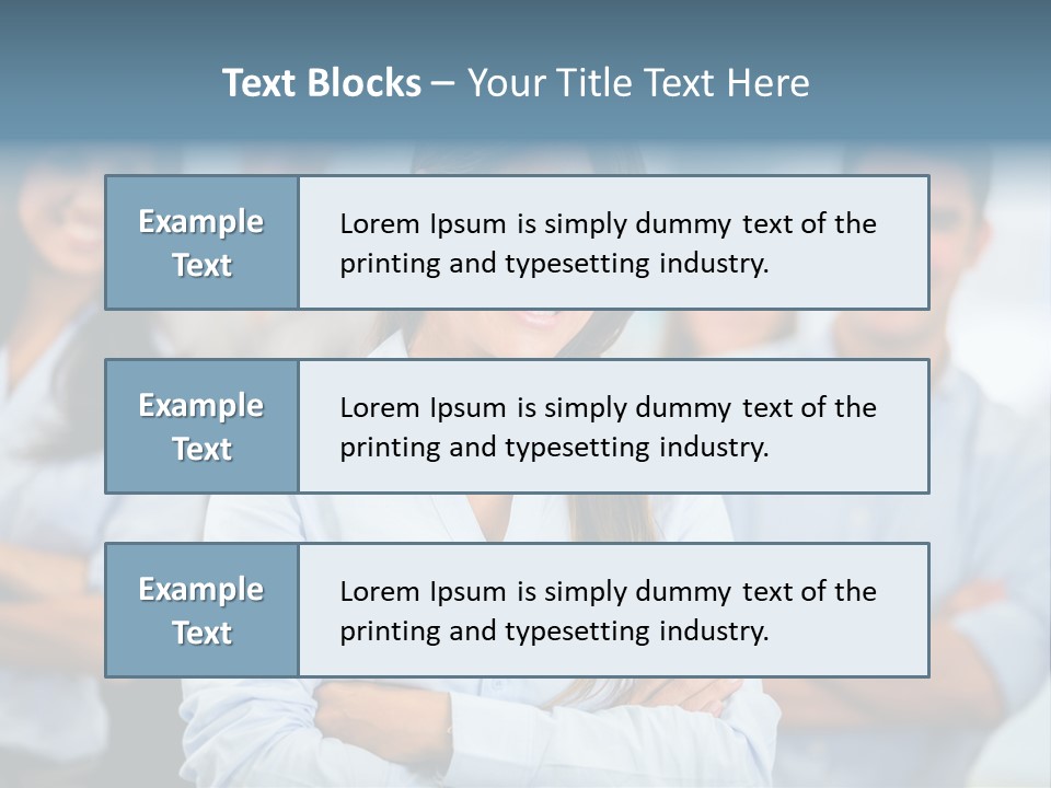 Lifestyle Females Group PowerPoint Template
