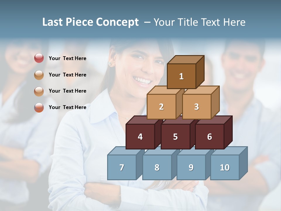 Lifestyle Females Group PowerPoint Template