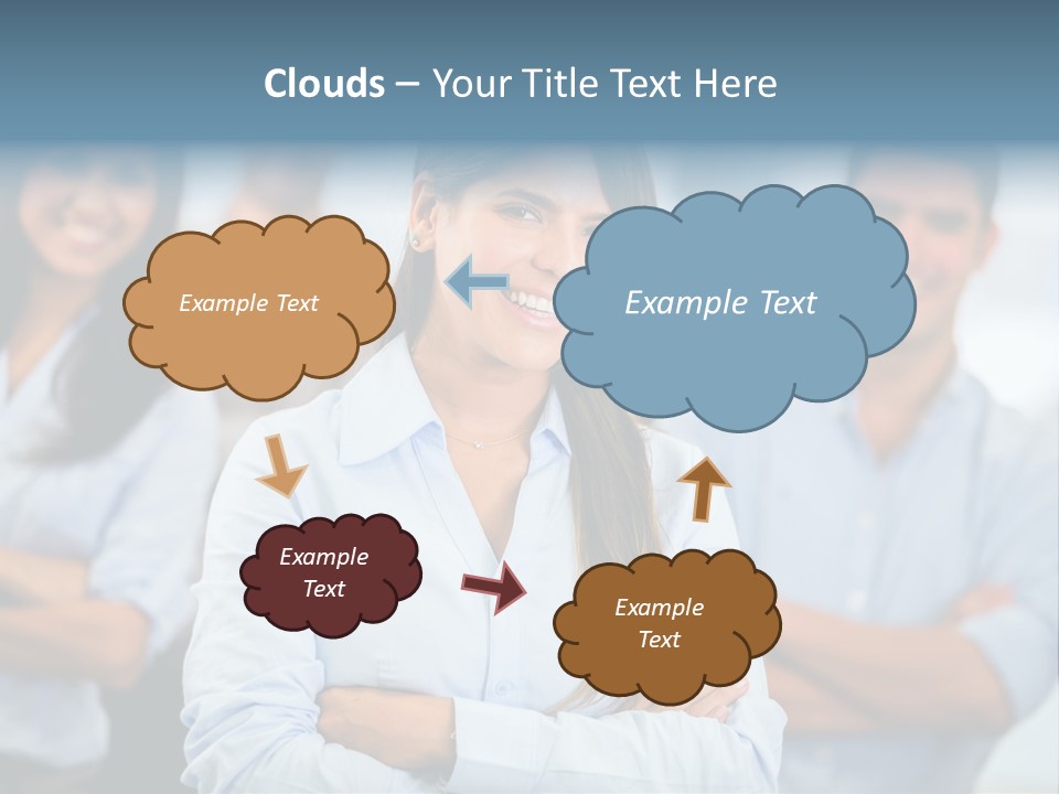 Lifestyle Females Group PowerPoint Template