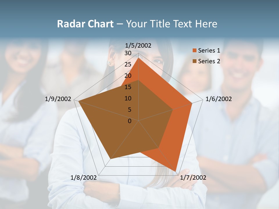 Lifestyle Females Group PowerPoint Template