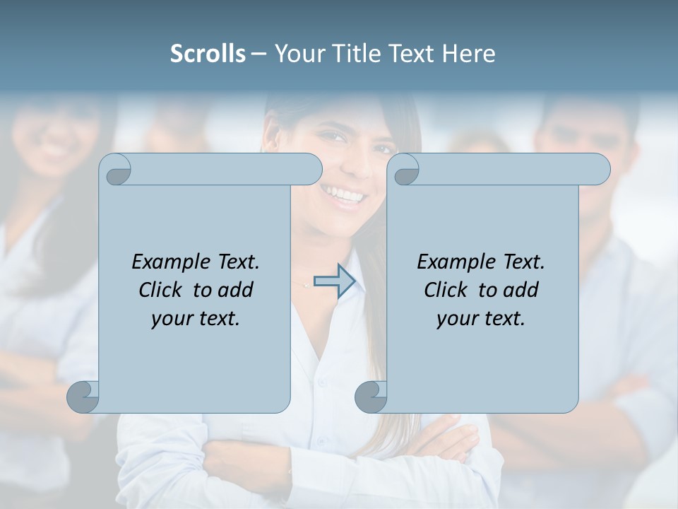 Lifestyle Females Group PowerPoint Template