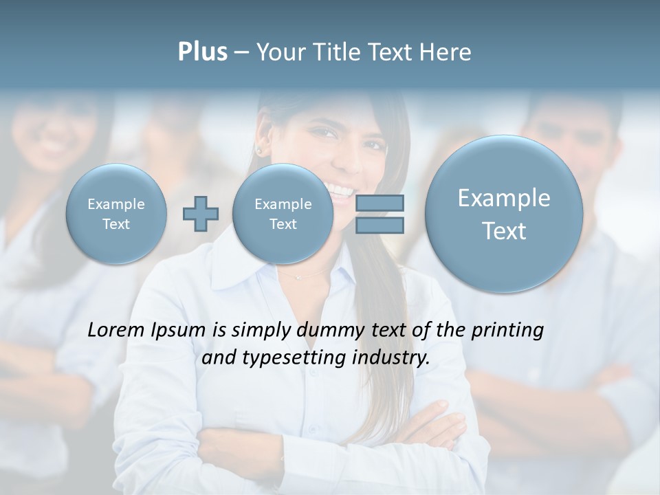 Lifestyle Females Group PowerPoint Template