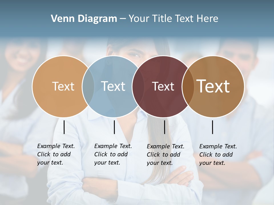 Lifestyle Females Group PowerPoint Template