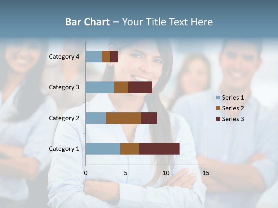 Lifestyle Females Group PowerPoint Template