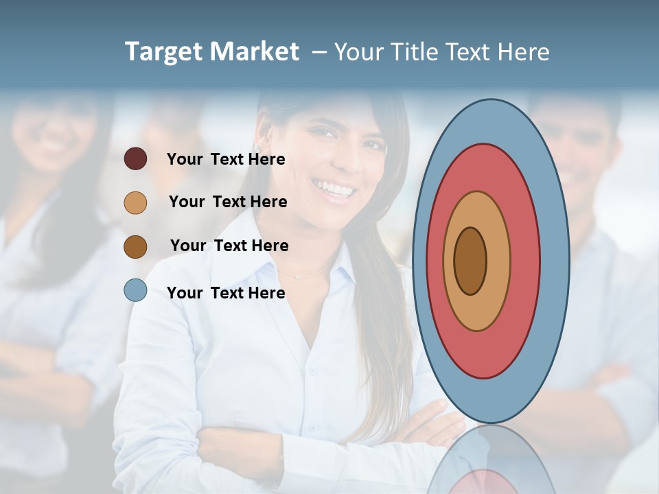 Lifestyle Females Group PowerPoint Template