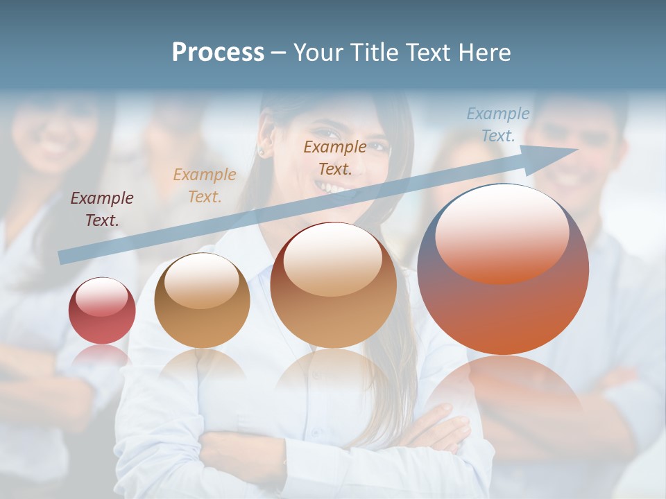 Lifestyle Females Group PowerPoint Template