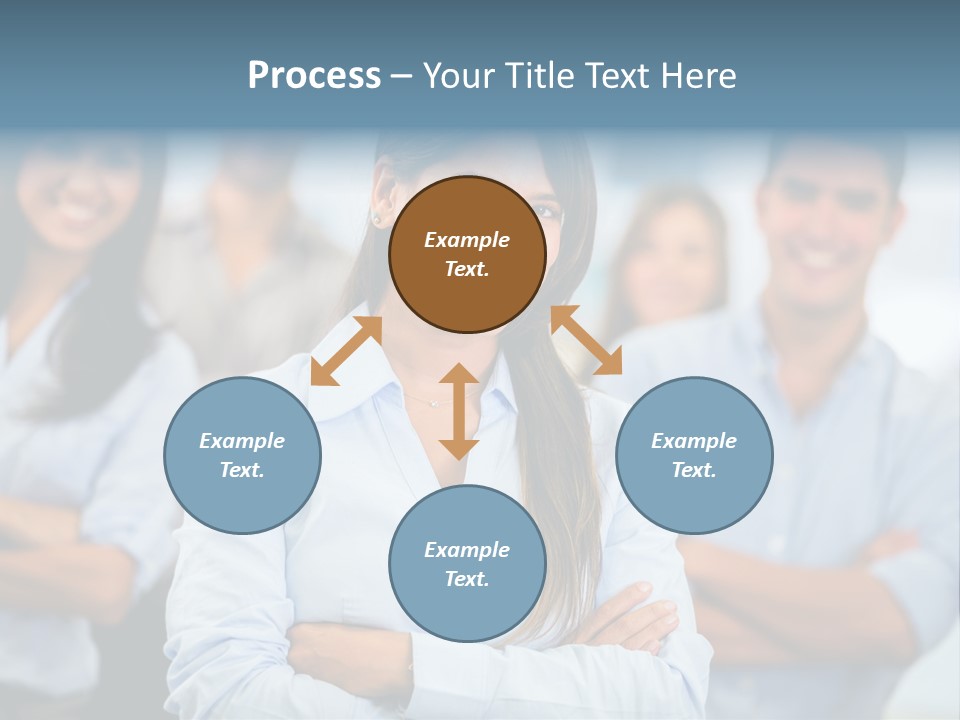 Lifestyle Females Group PowerPoint Template