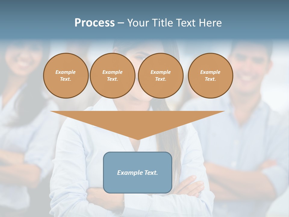 Lifestyle Females Group PowerPoint Template