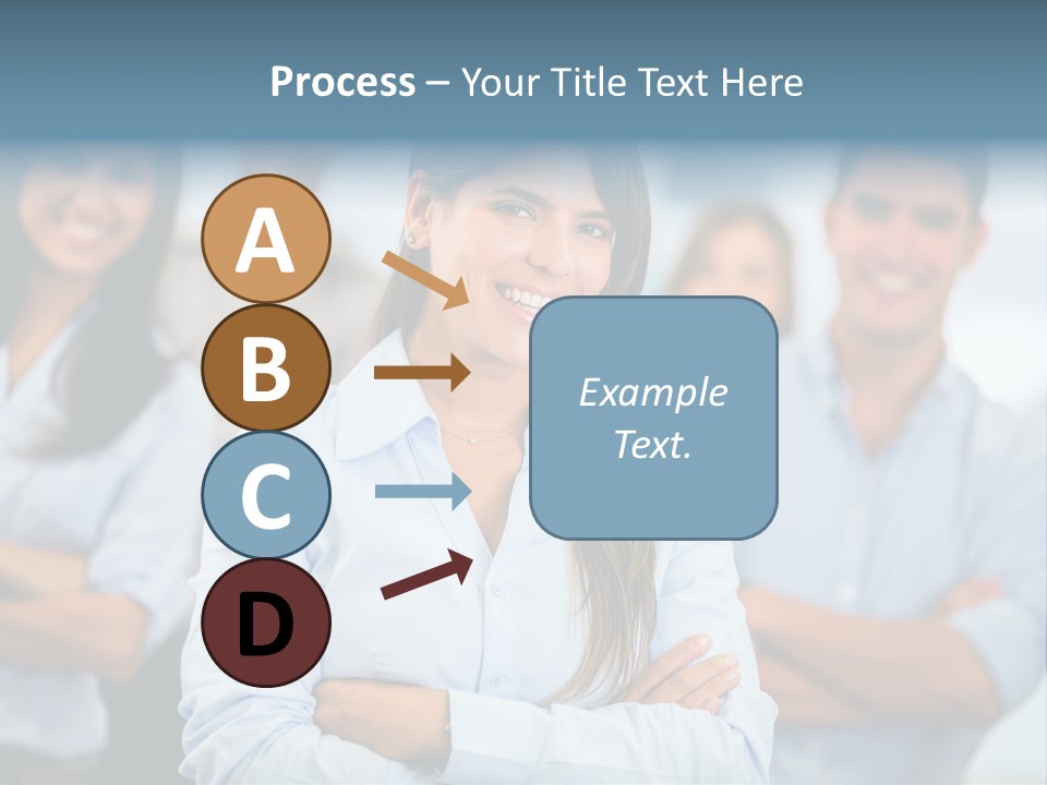 Lifestyle Females Group PowerPoint Template