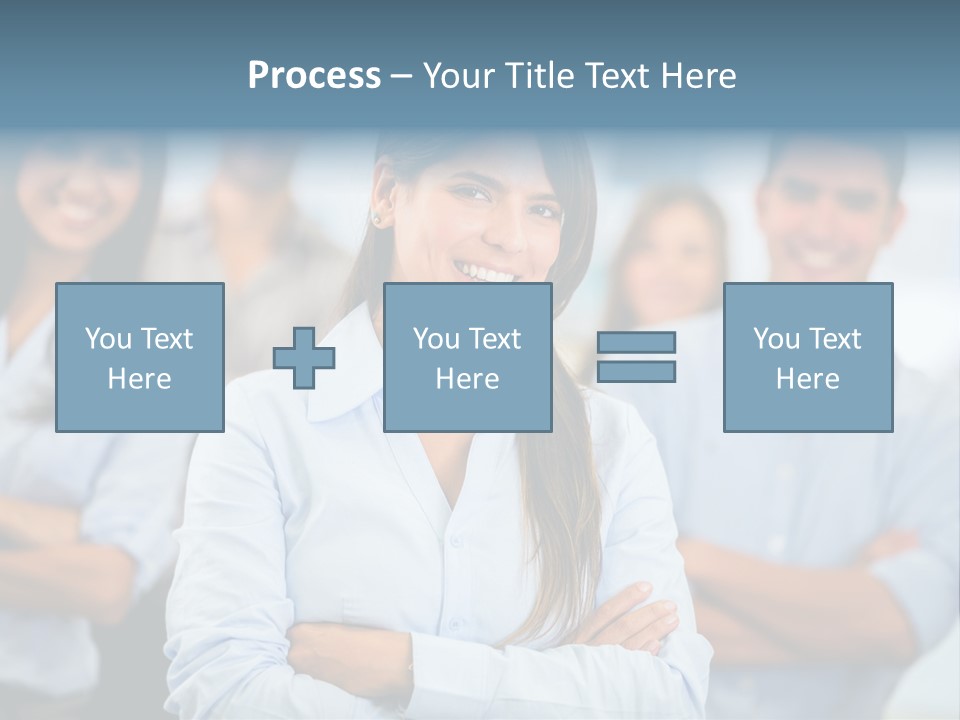 Lifestyle Females Group PowerPoint Template