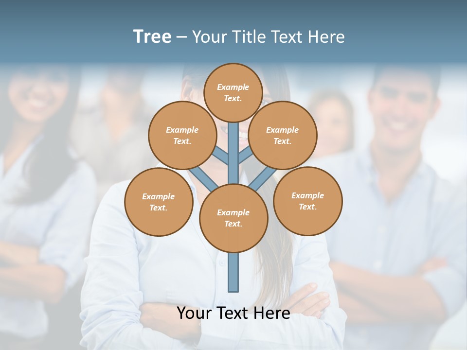 Lifestyle Females Group PowerPoint Template