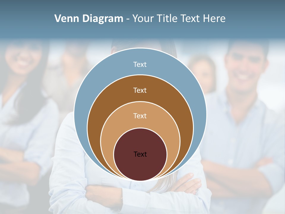 Lifestyle Females Group PowerPoint Template