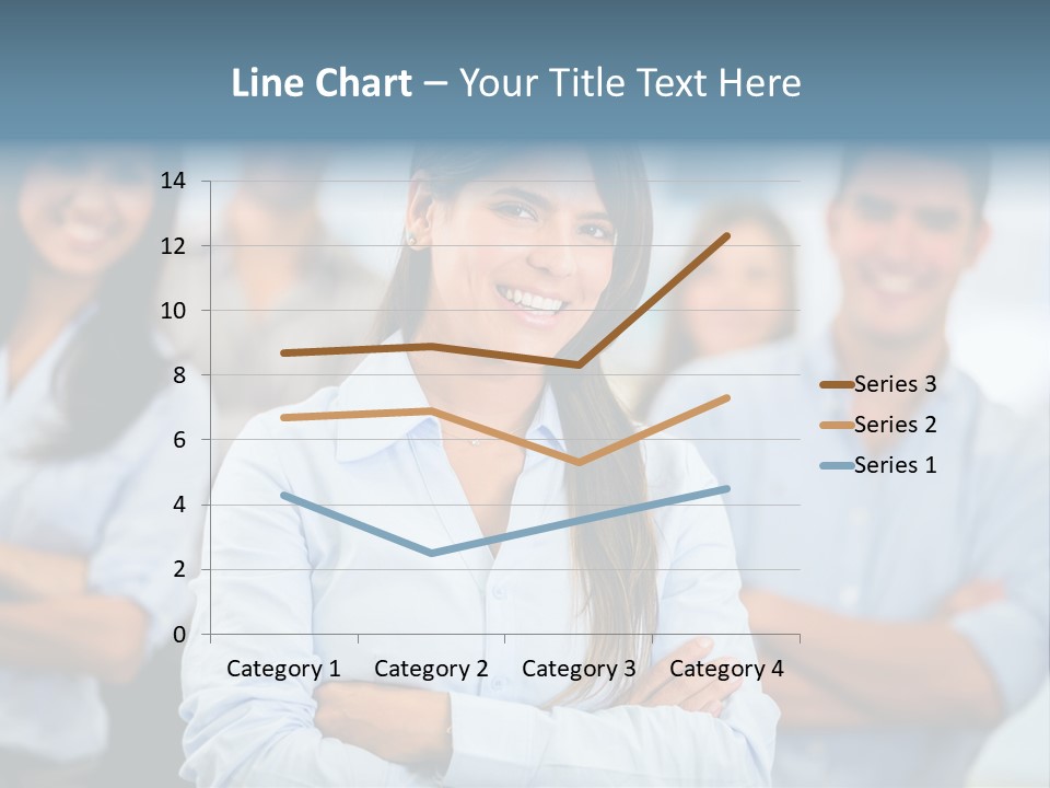 Lifestyle Females Group PowerPoint Template
