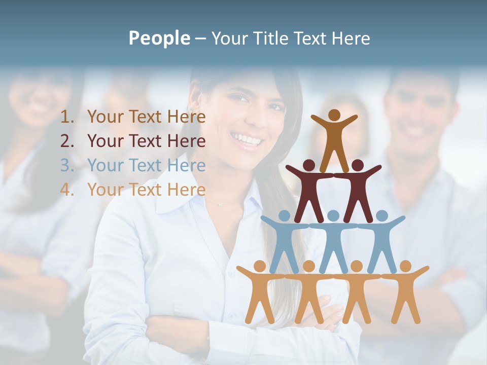 Lifestyle Females Group PowerPoint Template