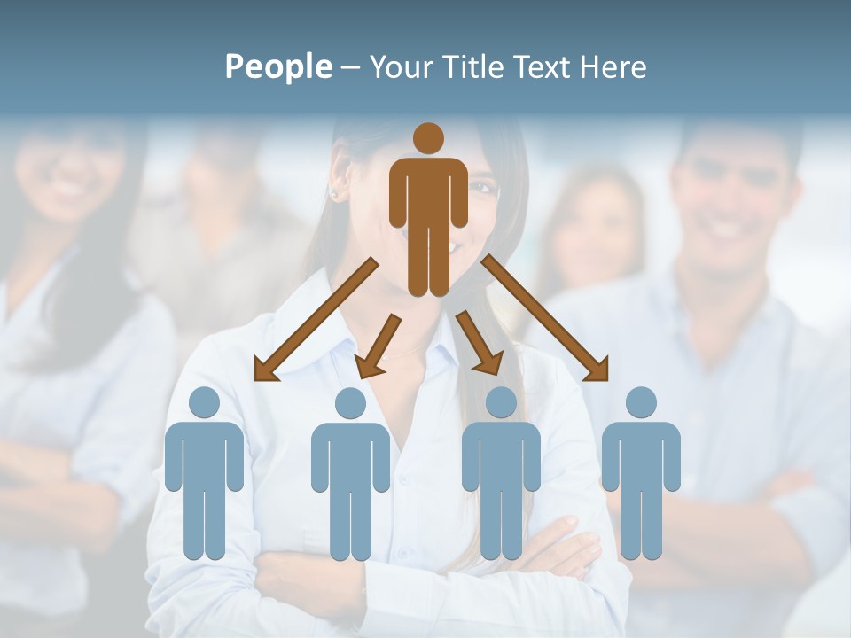 Lifestyle Females Group PowerPoint Template