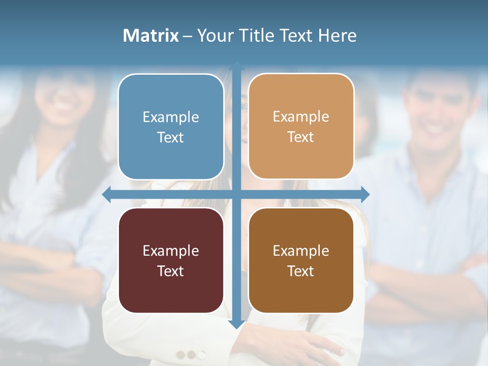 Latin  Teamwork PowerPoint Template