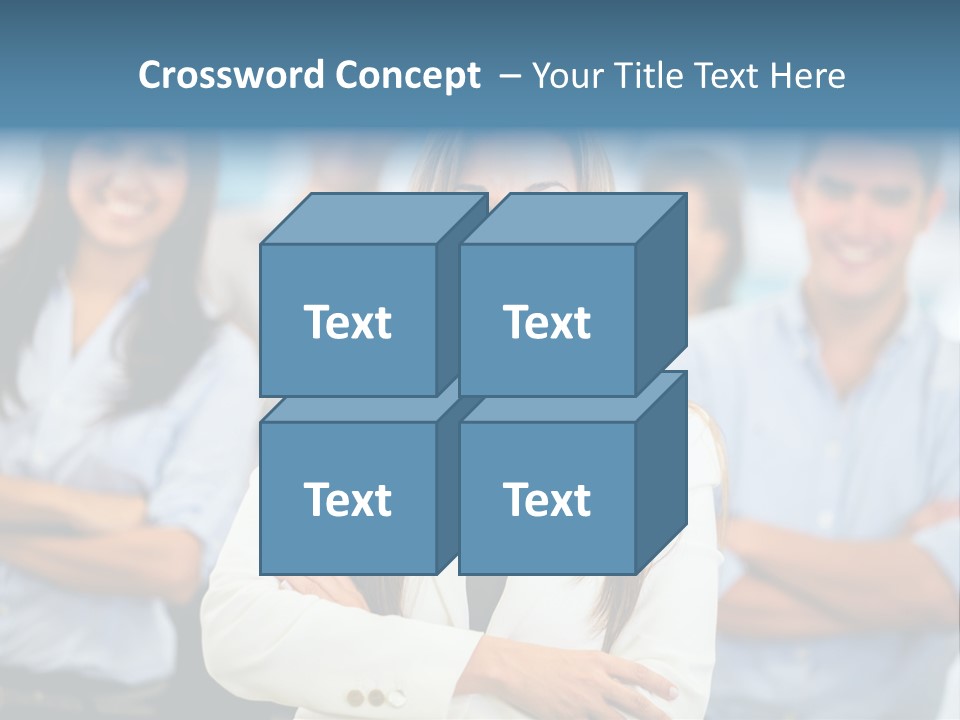 Latin  Teamwork PowerPoint Template