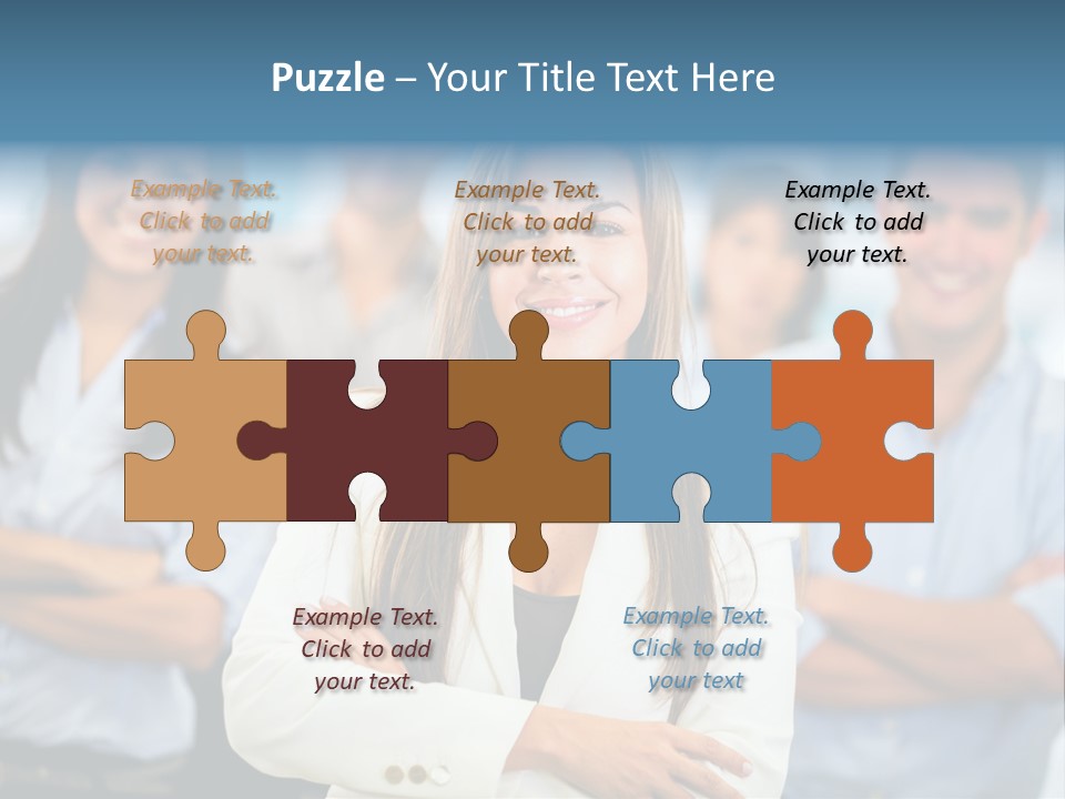 Latin  Teamwork PowerPoint Template