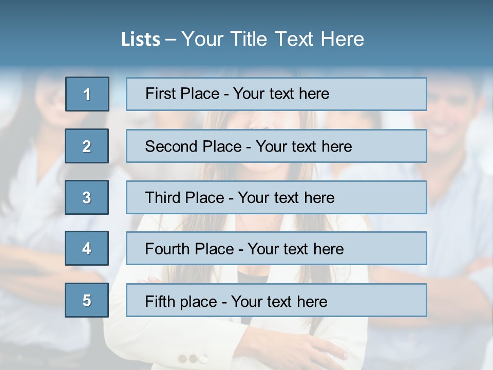 Latin  Teamwork PowerPoint Template