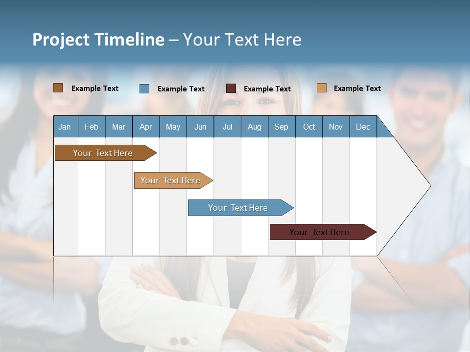 Latin  Teamwork PowerPoint Template