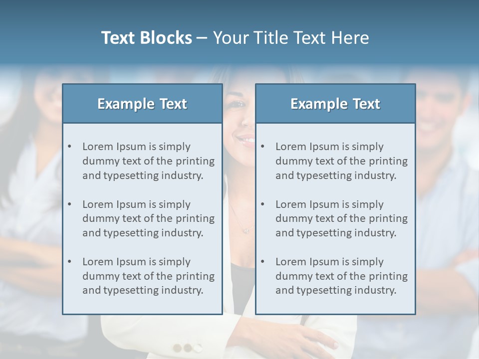 Latin  Teamwork PowerPoint Template
