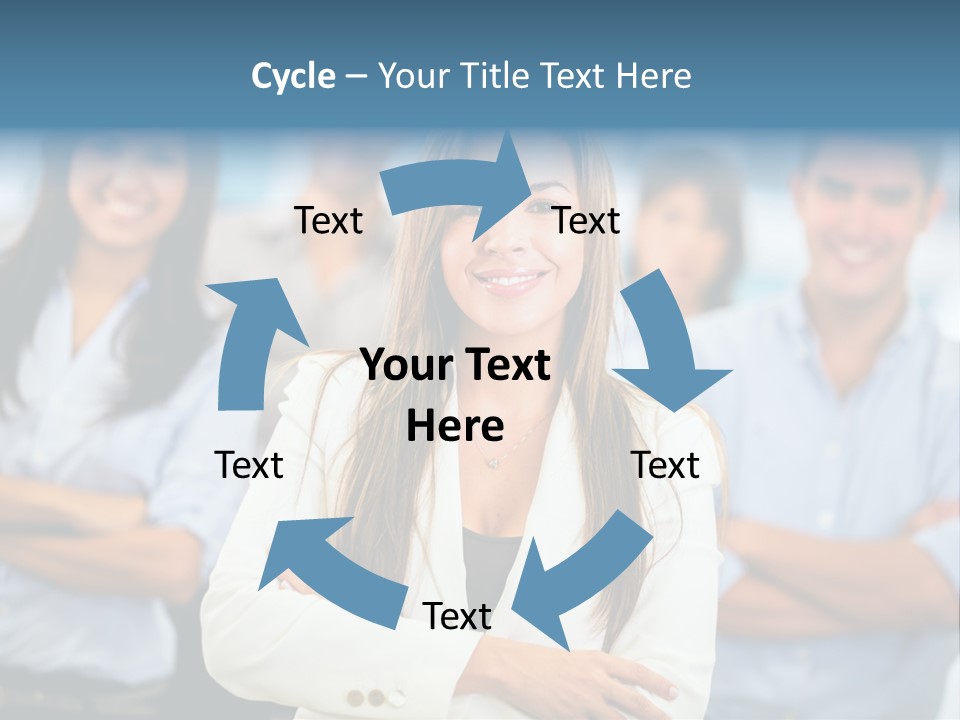 Latin  Teamwork PowerPoint Template