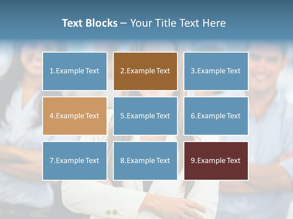 Latin  Teamwork PowerPoint Template