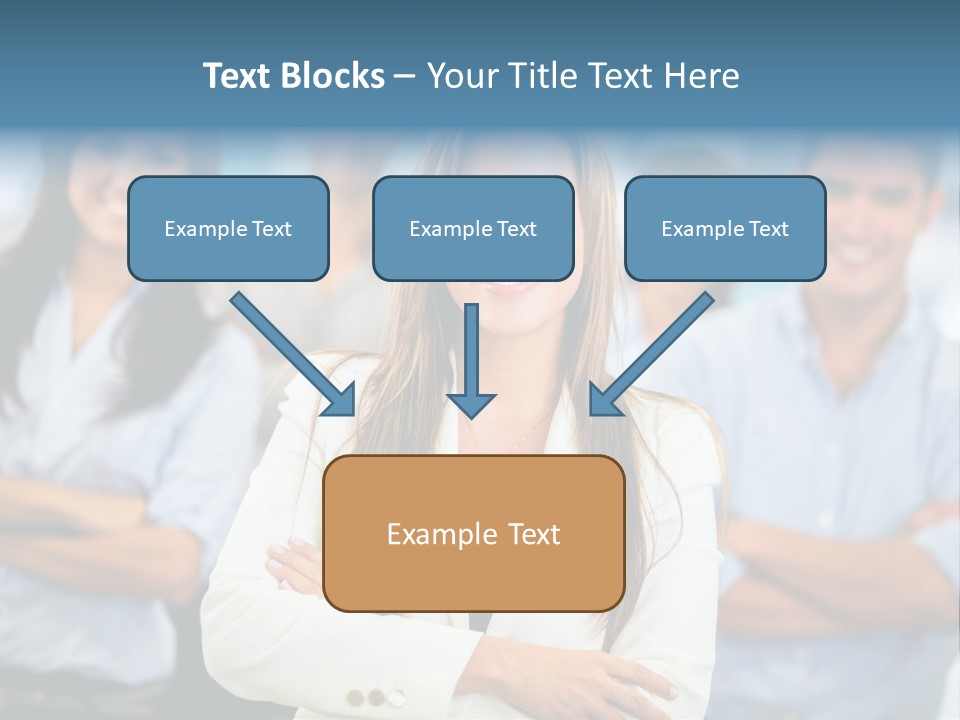 Latin  Teamwork PowerPoint Template